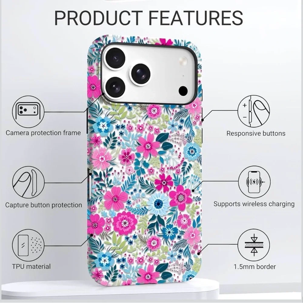 TPU phone case compatible with I phone 17 Pro Max New